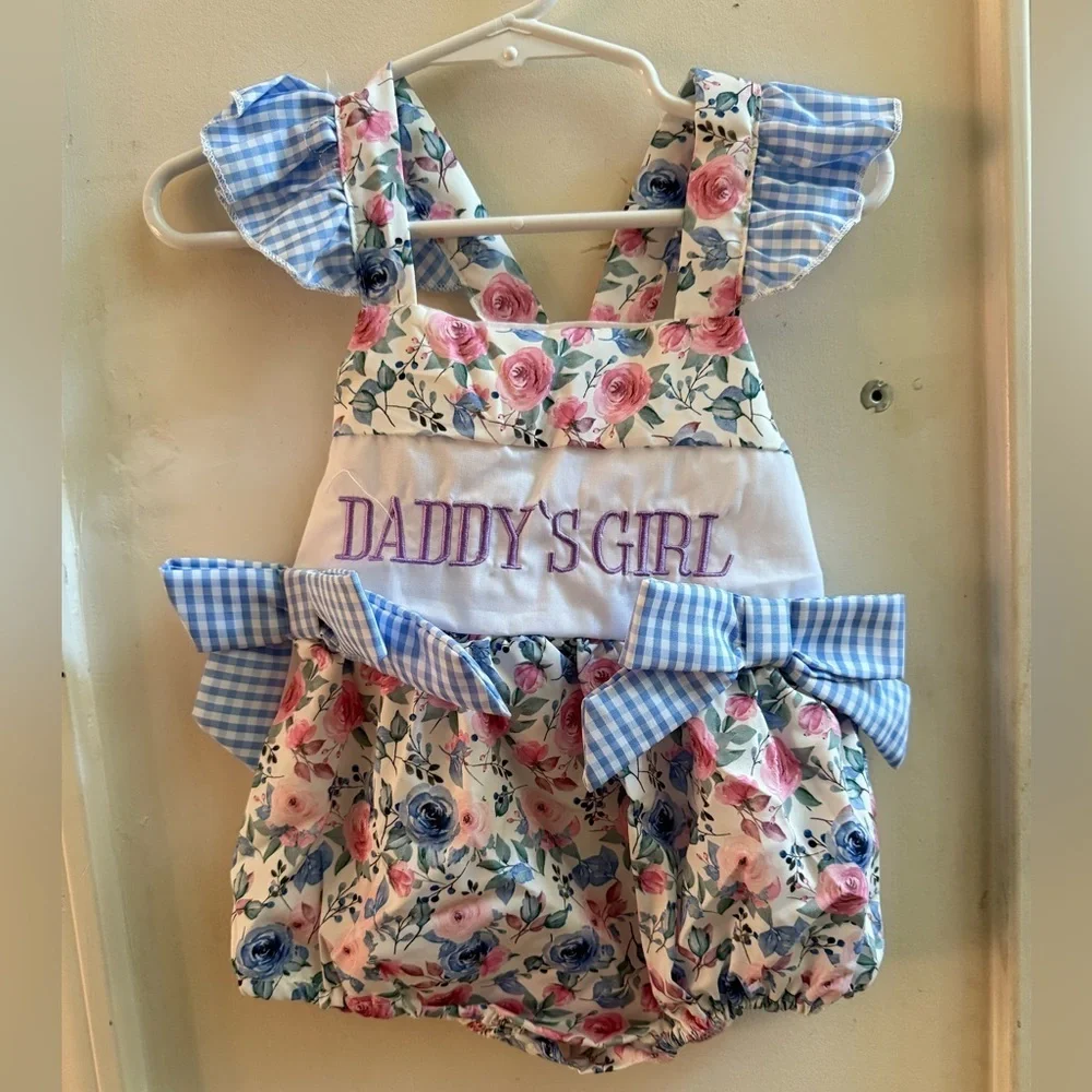 New Daddy’s Girl Bubble Romper